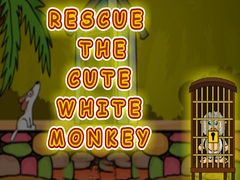Spil Rescue the Cute White Monkey
