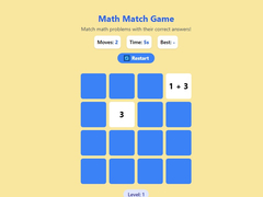 Spil Math Match Game