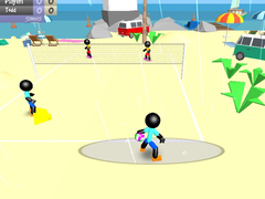 Spil Stickman Beach Volleyball