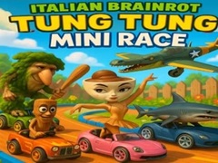 Spil Italian Brainrot Tung Tung Mini Race