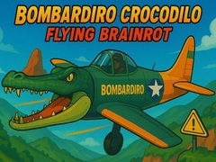 Spil Bombardiro Crocodilo Flying Brainrot