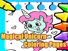 Spil Magical Unicorn Coloring Pages