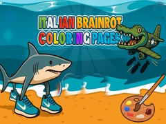 Spil Italian Brainrot Coloring Pages