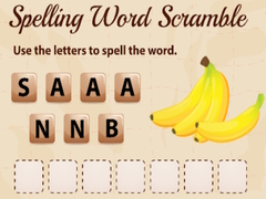 Spil Spelling Word Scramble
