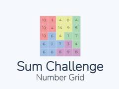 Spil Sum Challenge Number Grid