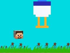 Spil Chicken Jockey Flappy Minecraft