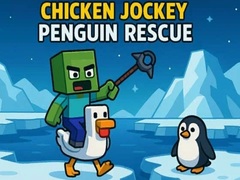 Spil Chicken Jockey: Penguin Rescue