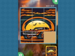 Spil Monster Truck Sliding Puzzles