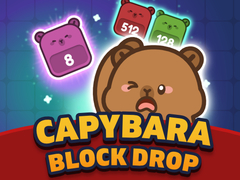 Spil Capybara Block Drop