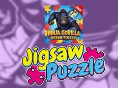 Spil Ninja Gorilla Jigsaw Puzzles