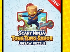 Spil Scary Ninja Tung Tung Sahur Jigsaw Puzzle