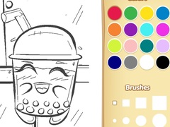 Spil Boba Tea Coloring Book for Kids