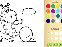 Spil Baby Farm Animals Coloring Book for Kids