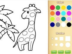 Spil Easy Animal Coloring Book for Kids