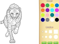 Spil Wild Animals Coloring Book
