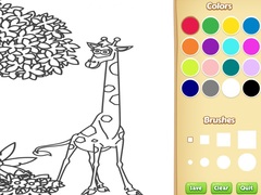 Spil Jungle Animals Coloring Book for Kids