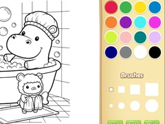 Spil Cozy Friends Coloring Book for Kids