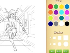 Spil Wicked Coloring Book for Kids