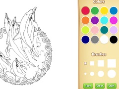 Spil Mandala Coloring Book For Adults