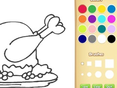 Spil Food Coloring Book For Kids