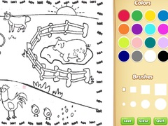 Spil Farming Coloring Book For Kids