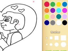 Spil Love Coloring Book For Kids