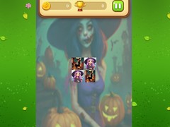 Spil Halloween Witch Memory Match