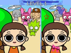 Spil Sprunki and Squid Game Difference