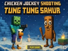 Spil Chicken Jockey Shooting Tung Tung Sahur