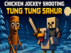 Spil Chicken Jockey Shooting Tung Tung Sahur