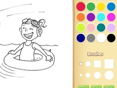 Spil Summer Coloring Book For Kids