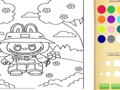 Spil Cute Labubu Coloring Book for Kids