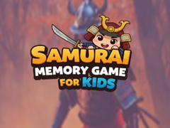 Spil Samurai Memory Game For Kids
