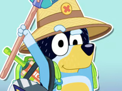 Spil Jigsaw Puzzle: Bluey Happy Father's Day