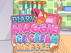 Spil Diary Maggie: Ice Cream Waffle