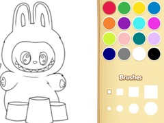 Spil Easy Labubu Coloring Book