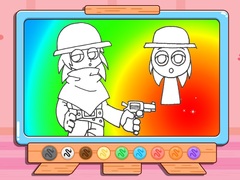 Spil Coloring Book: Sprunki Tunner