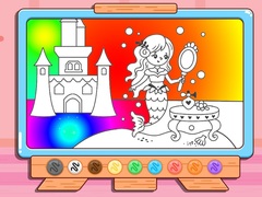 Spil Coloring Book: Mermaid Makeup