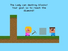 Spil Lady And Nubik Build And Dig