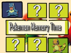 Spil Pokemon Memory Time
