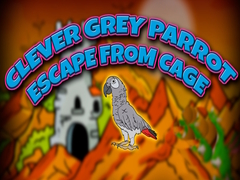 Spil Clever Grey Parrot Escape from Cage