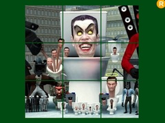 Spil Skibidi Toilet Sliding Puzzle