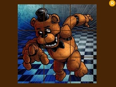 Spil Fnaf Freddy Sliding Puzzle