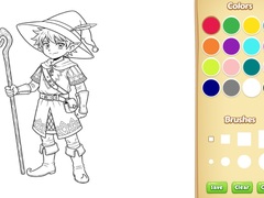 Spil Elf Coloring Book