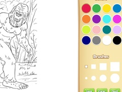 Spil Bigfoot Coloring Book