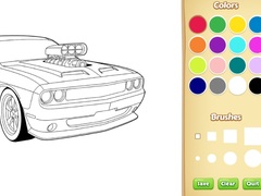 Spil Car Coloring Book