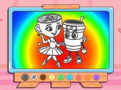 Spil Coloring Book: Cappuccina Assassino Love Story