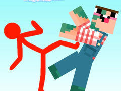 Spil Red Stickman vs Craftmans