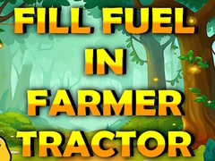 Spil Fill Fuel In Farmer Tractor