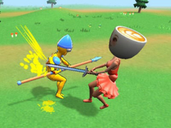 Spil Ragdoll Arena! Fun Spear Battle!